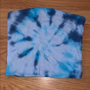 Brandy tie dye tube top